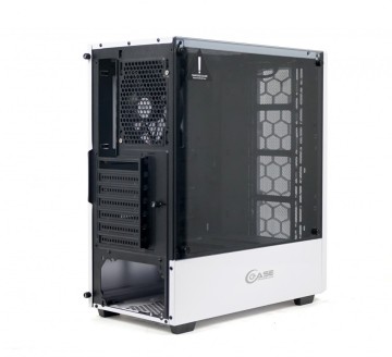 Компьютерный корпус Powercase ALISIO MESH M White