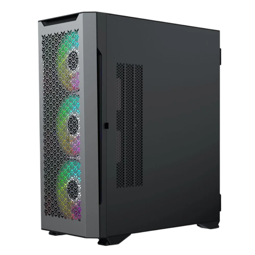 Компьютерный корпус ACD Fort 279M RGB 9 HDD slots Black (AH-TC600-000)