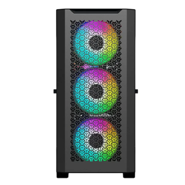 Компьютерный корпус ACD Fort 279M RGB 9 HDD slots Black (AH-TC600-000)