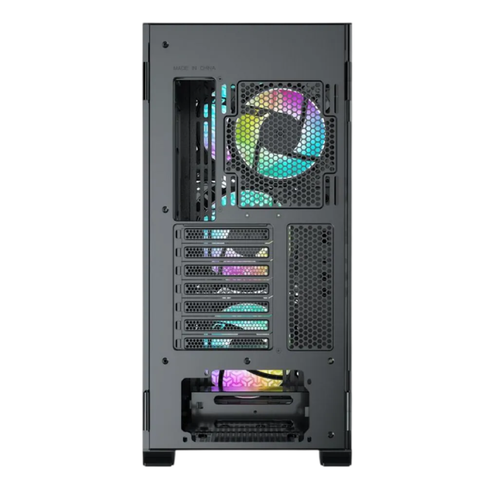 Компьютерный корпус ACD Fort 279M RGB 9 HDD slots Black (AH-TC600-000)