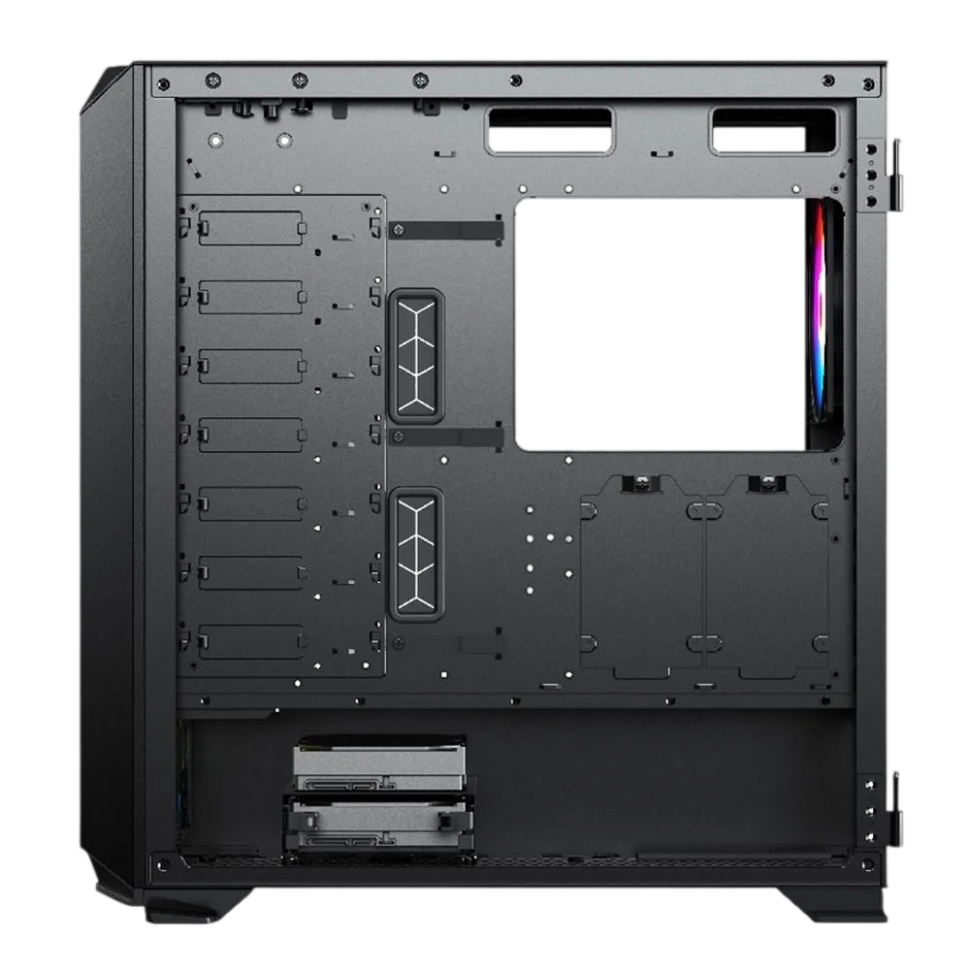 Компьютерный корпус ACD Fort 279M RGB 9 HDD slots Black (AH-TC600-000)