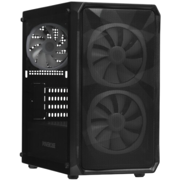 Компьютерный корпус Powercase MISTRAL Micro A3B TG ARGB Black CMMAB-A3