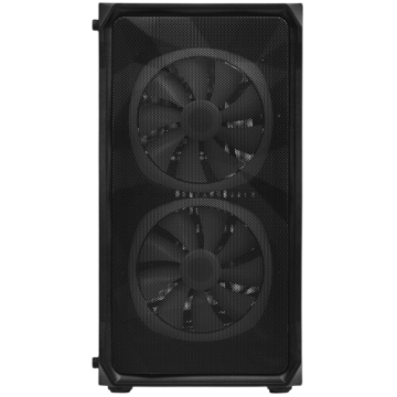 Компьютерный корпус Powercase MISTRAL Micro A3B TG ARGB Black CMMAB-A3