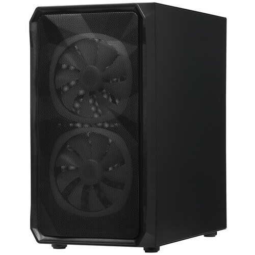 Компьютерный корпус Powercase MISTRAL Micro A3B TG ARGB Black CMMAB-A3