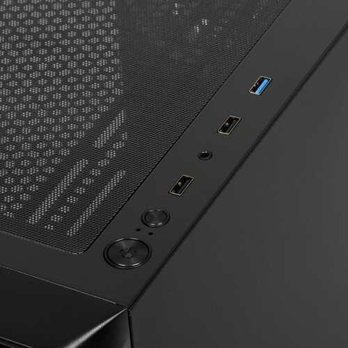 Компьютерный корпус Powercase MISTRAL Micro A3B TG ARGB Black CMMAB-A3