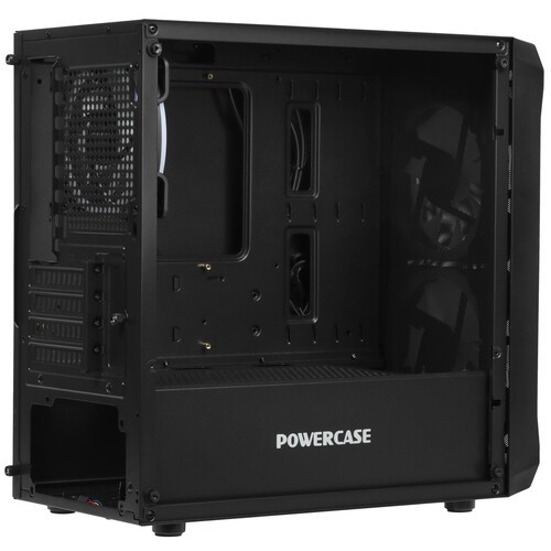 Компьютерный корпус Powercase MISTRAL Micro A3B TG ARGB Black CMMAB-A3