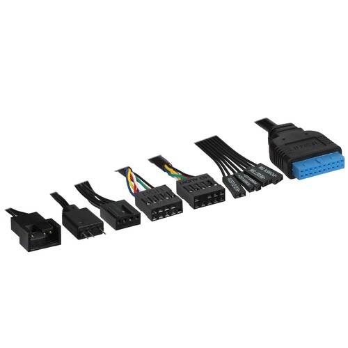 Компьютерный корпус Powercase MISTRAL Micro A3B TG ARGB Black CMMAB-A3