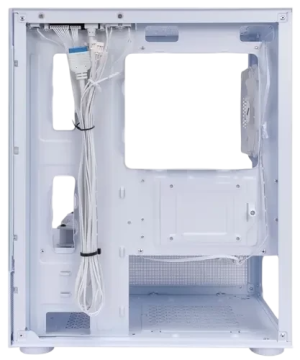 Компьютерный корпус 1STPLAYER MIKU Mi2-A LED White (Mi2-A-WH-2F1R-W-1F1-W)