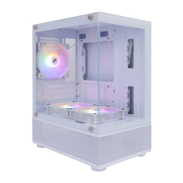Компьютерный корпус 1STPLAYER MIKU Mi2-A LED White (Mi2-A-WH-2F1R-W-1F1-W)