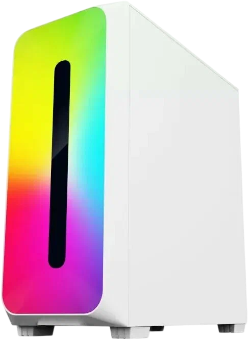 Компьютерный корпус ALSEYE RGB TG White (Colorful-W)
