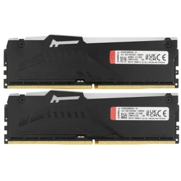 Оперативная память 64 Gb 6000 MHz Kingston FURY Beast RGB EXPO Black (KF560C36BBEAK2-64)