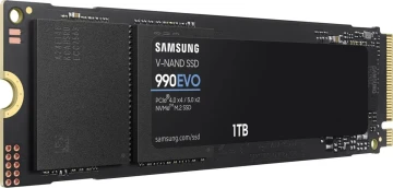 Твердотельный накопитель Samsung 1000 Gb 990 EVO (MZ-V9V1T0BW)
