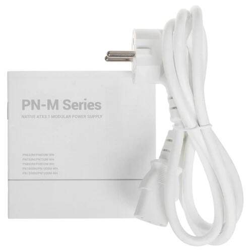 Блок питания Deepcool 750W PN750M White (R-PN750M-FC0W-WGEU) 16 Pin (PCIe 5.0 Connector Cable Details)