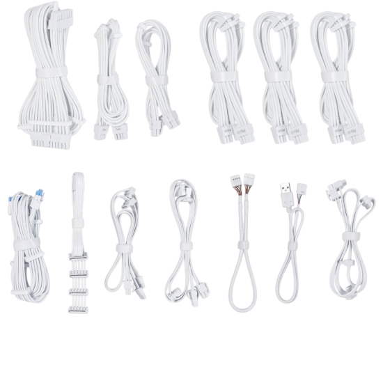 Блок питания Lian Li 850W EG0850 White (G9P.EG0850.WE00.RU) 16 Pin (PCIe 5.1 Connector Cable Details)