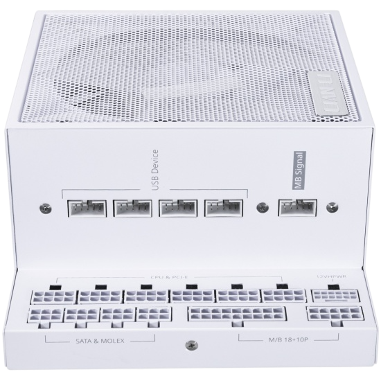 Блок питания Lian Li 850W EG0850 White (G9P.EG0850.WE00.RU) 16 Pin (PCIe 5.1 Connector Cable Details)