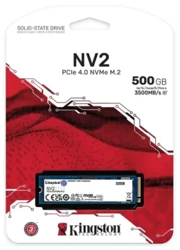 Твердотельный накопитель Kingston 500 Gb NV2 (SNV2S/500G)
