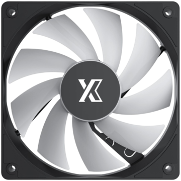 Вентилятор для корпуса XASTRA FC120B ARGB Black (FC120-1BA-SXX-GL)