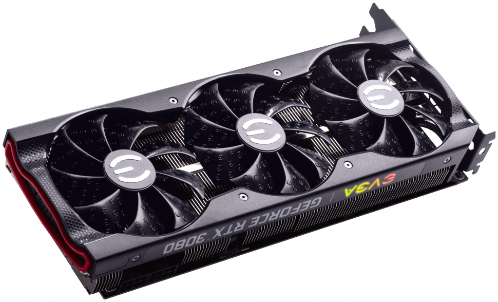 Видеокарта EVGA (10G-P5-3881-KR) GeForce RTX 3080 10GB XC3 BLACK GAMING