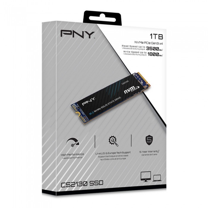 Твердотельный накопитель PNY 1000 Gb CS2130 M280CS2130-1TB-RB