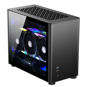Компьютерный корпус JONSBO A4 без БП TG Black