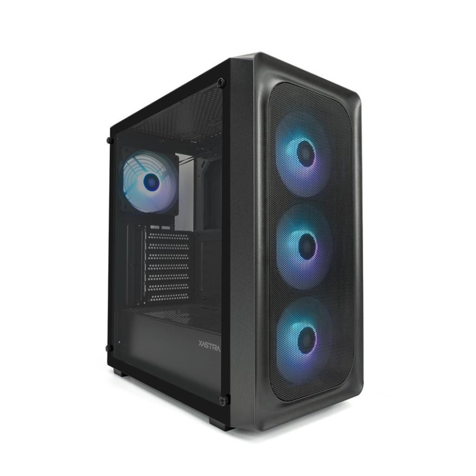 Компьютерный корпус XASTRA A407 4ARGB TG Black (A407-4FC12A)