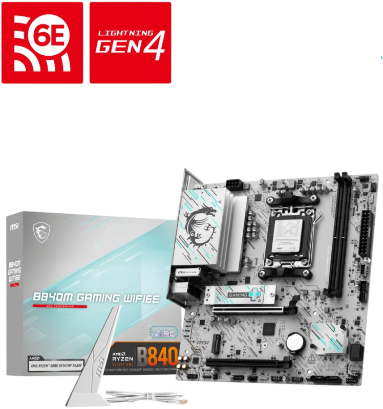 Материнская плата MSI B840M GAMING WIFI6E