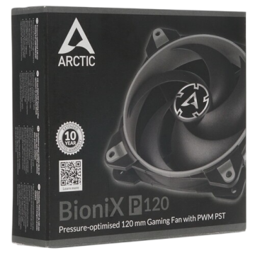 Вентилятор для корпуса Arctic Cooling BioniX P120 Grey ACFAN00168A PWM RPM