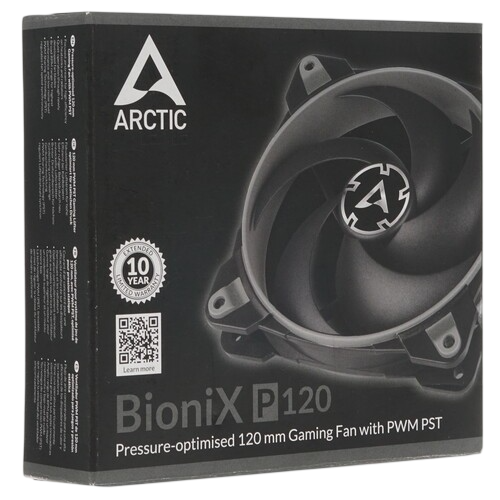 Вентилятор для корпуса Arctic Cooling BioniX P120 Grey ACFAN00168A PWM RPM