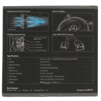 Вентилятор для корпуса Arctic Cooling BioniX P120 Grey ACFAN00168A PWM RPM