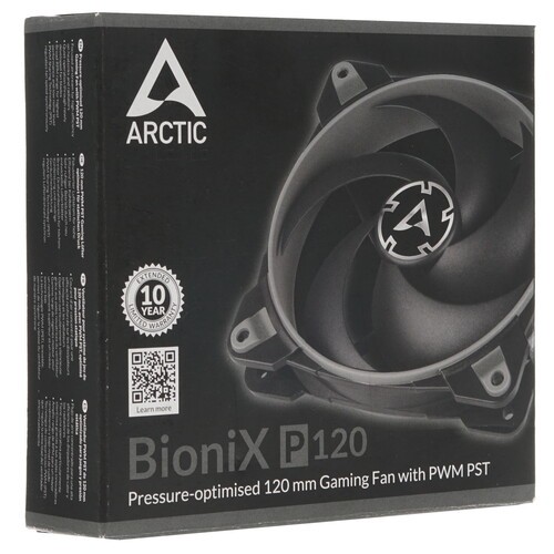 Вентилятор для корпуса Arctic Cooling BioniX P120 Grey ACFAN00168A PWM RPM