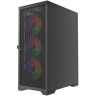 Компьютерный корпус Powercase Mistral B415 TG ARGB Black (CMAB415-A4)