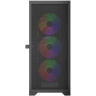 Компьютерный корпус Powercase Mistral B415 TG ARGB Black (CMAB415-A4)