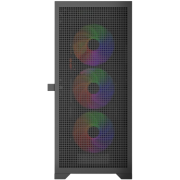 Компьютерный корпус Powercase Mistral B415 TG ARGB Black (CMAB415-A4)