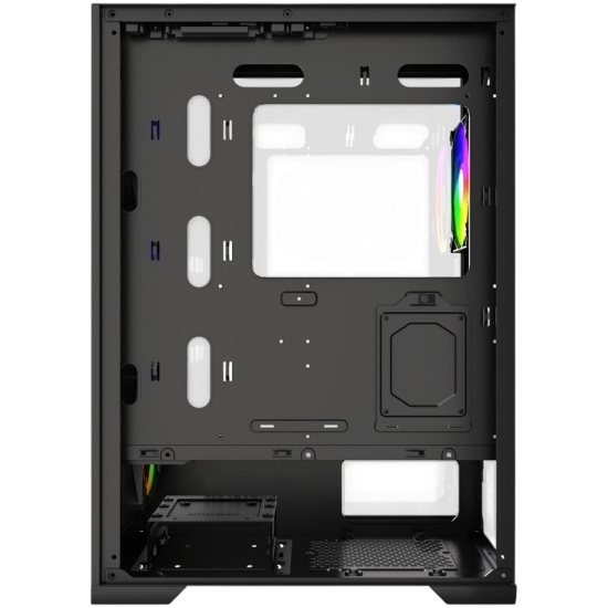 Компьютерный корпус Powercase Mistral B415 TG ARGB Black (CMAB415-A4)