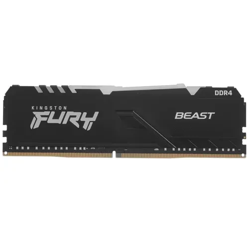 Оперативная память 8 Gb 3600 MHz Kingston FURY Beast RGB Black (KF436C17BBA/8)