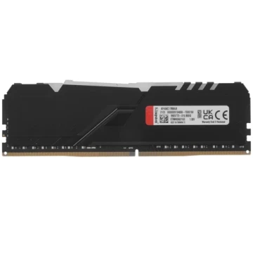 Оперативная память 8 Gb 3600 MHz Kingston FURY Beast RGB Black (KF436C17BBA/8)