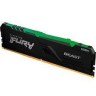 Оперативная память 8 Gb 3600 MHz Kingston FURY Beast RGB Black (KF436C17BBA/8)