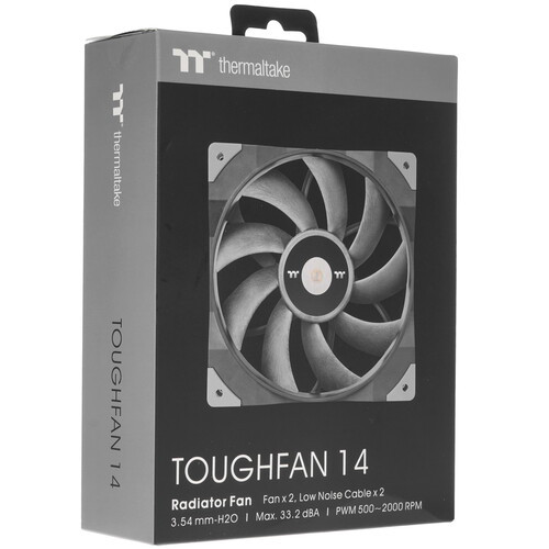 Вентилятор для корпуса Thermaltake TOUGHFAN 14 CL-F085-PL14BL-A