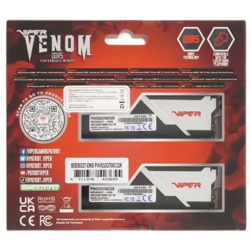 Оперативная память 32 Gb 7000 MHz PATRIOT VIPER VENOM (PVV532G700C32K)