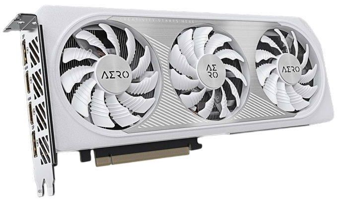 Видеокарта Gigabyte (GV-N4060AERO OC-8GD) GeForce RTX 4060 8GB AERO OC 