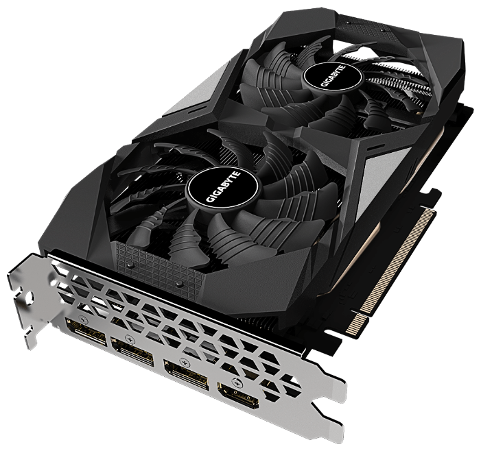 Видеокарта GIGABYTE (GV-R55XTOC-8GD) AMD ATI Radeon RX 5500 XT 1647Mhz PCI-E 4.0 8192Mb 14000Mhz 128 bit HDMI 3xDisplayPort HDCP OC
