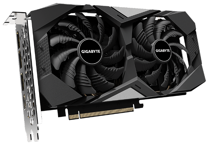 Видеокарта GIGABYTE (GV-R55XTOC-8GD) AMD ATI Radeon RX 5500 XT 1647Mhz PCI-E 4.0 8192Mb 14000Mhz 128 bit HDMI 3xDisplayPort HDCP OC