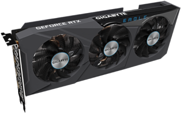Видеокарта Gigabyte (GV-N4070EAGLE OCV2-12GD) GeForce RTX 4070 12GB EAGLE OCV2