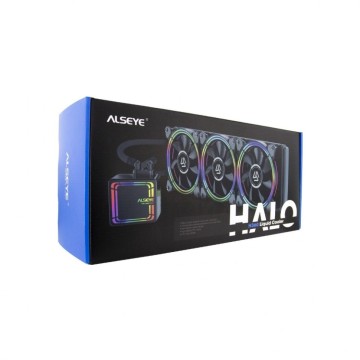 Жидкостная система охлаждения для процессора ALSEYE H360 Universal Platfrom PWM Single 5colors+ LED fan RTL