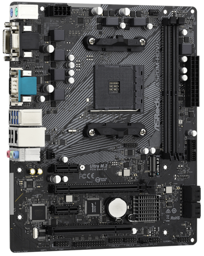 Материнская плата ASRock A520M-HDVP/DASH