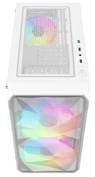Компьютерный корпус Powercase MISTRAL Micro A3W TG ARGB White (CMMAW-A3)