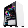 Компьютерный корпус ALSEYE TG White (PUNK-W)