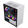 Компьютерный корпус ALSEYE TG White (PUNK-W)