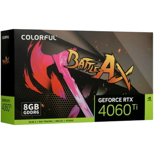 Видеокарта Colorful (RTX 4060Ti NB EX 8GB-V) GeForce RTX 4060 Ti 8GB NB EX 8GB-V