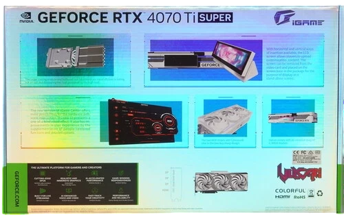 Видеокарта Colorful (RTX 4070 Ti SUPER iGame Vulcan W OC-V 16GB) RTX 4070 Ti SUPER 16GB iGame Vulcan